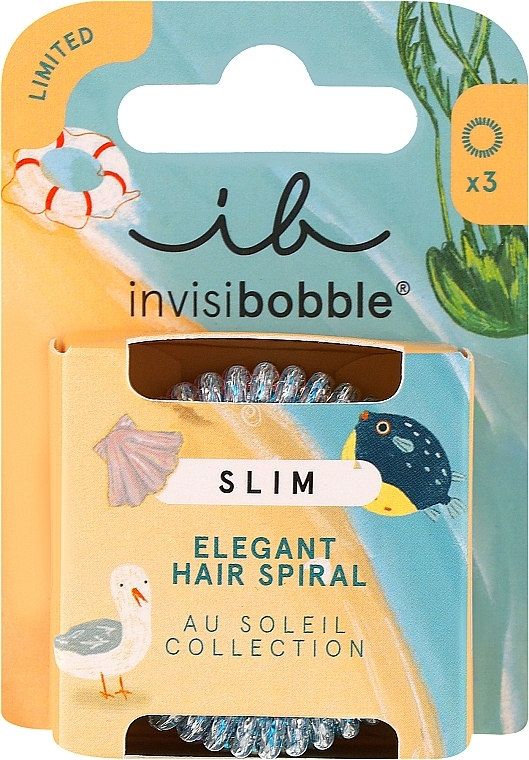 Hair Spiral - Invisibobble Slim Au Soleil Vibrant Vacation — photo N1