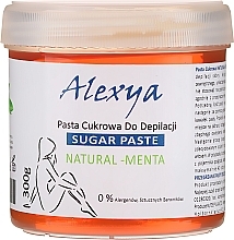 Fragrances, Perfumes, Cosmetics Sugar Paste "Mint" - Alexya Sugar Paste Natural Menta 