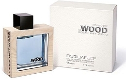 Fragrances, Perfumes, Cosmetics DSQUARED2 He Wood Ocean Wet Wood - Set (edt 100ml + sh/gel 100ml)