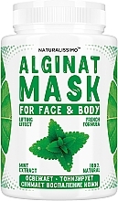 Fragrances, Perfumes, Cosmetics Mint Alginate Mask - Naturalissimo Mint Alginat Mask