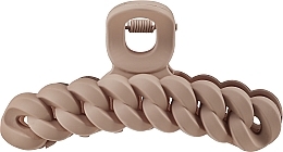 Fragrances, Perfumes, Cosmetics Claw Clip FA-5677, large, beige - Donegal