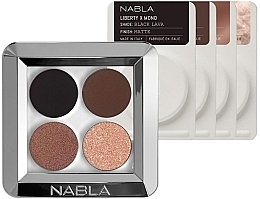 Eyeshadow Palette - Nabla Liberty X Quad Kit Eyeshadow Palette — photo N1