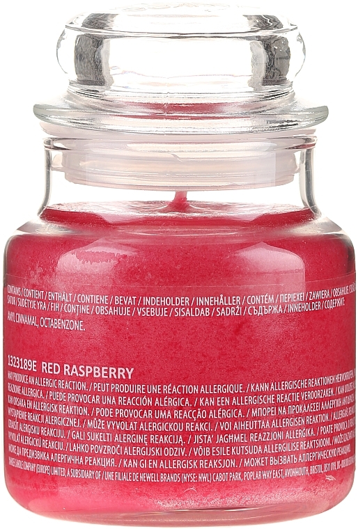 Candle in Glass Jar - Yankee Candle Red Raspberry  — photo N6