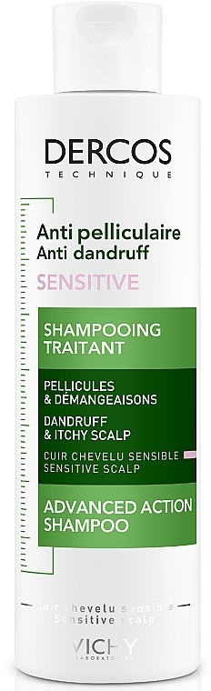 Anti-Dandruff Shampoo - Vichy Dercos Anti Dandruff Sulphate Free Shampoo — photo N1