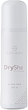 Fragrances, Perfumes, Cosmetics Dry Shampoo for Blonde Hair - Sefiros DrySha