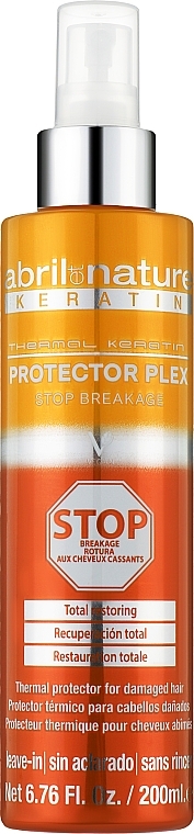 Active Thermal Protection Spray - Abril et Nature Thermal Keratin Protector Plex Stop Breakage — photo N1