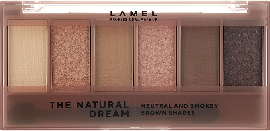 Eyeshadow Palette - LAMEL Make Up The Natural Dream Eyeshadow Pallette — photo N2