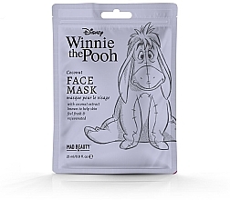 Coconut Face Mask - Mad Beauty Disney Winnie The Pooh Eeyore Sheet Mask — photo N1