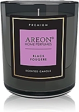 Scented Candle - Areon Home Perfumes Premium Black Fougere Scented Candle — photo N2