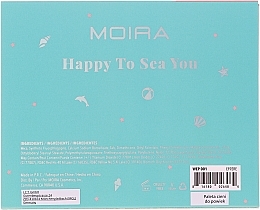 Eyeshadow Palette - Moira Happy To Sea You Shadow Palette — photo N3