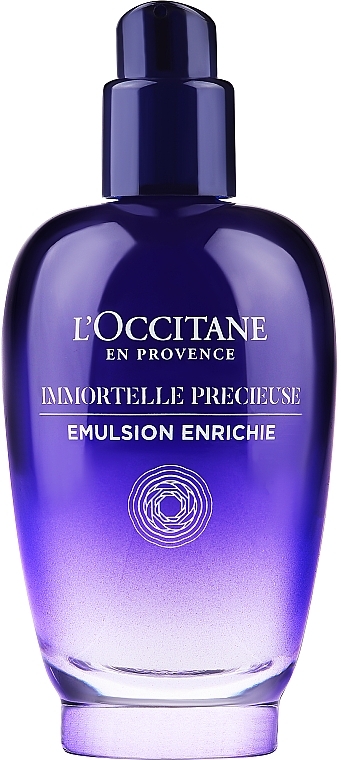 Ultra-Enriched High-Concentration Facial Emulsion 'Precious Helichrysum' - L'occitane Immortelle Precieuse Emulsion Enrichie — photo N2