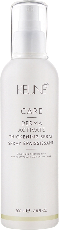 Strengthening Anti Hair Loss Spray - Keune Care Derma Activate Thickening Spray — photo N9