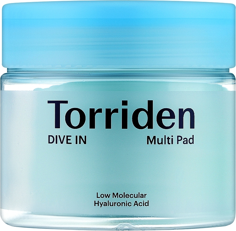 Face Toner Pads with Hyaluronic Acid - Torriden Dive-In Multi Pad — photo N1