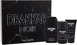 Fragrances, Perfumes, Cosmetics Guy Laroche Drakkar Noir - Set (edt/100ml + s/g/50ml + deo/75ml) 