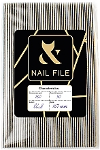 Fragrances, Perfumes, Cosmetics Nail File Refill Set, 180 grit, 167 mm - F.O.X