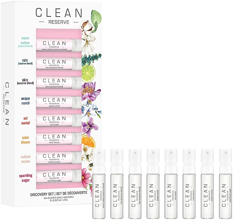 Clean Reserve Perfume Discovery Set - Set, 8 products — photo N1