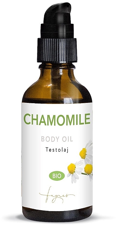 Organic Chamomile Body Oil - Fagnes Aromatherapy Bio Body Oil Chamomile — photo N1