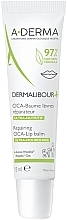 Fragrances, Perfumes, Cosmetics Lip Balm - A-Derma Dermalibour Reparing Cica Lip Balm