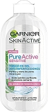 Fragrances, Perfumes, Cosmetics Face Tonic - Garnier Skin Active Pure Active Sensitive Skin Tonic