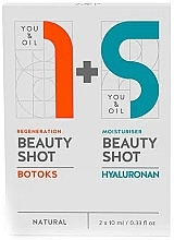 Fragrances, Perfumes, Cosmetics Face Care Set - You & Oil Beauty Shot Collagen + Hyaluronan Kit (ser/2x10ml)