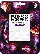 Fragrances, Perfumes, Cosmetics Fig Sheet Mask - Superfood For Skin Facial Sheet Mask Fig Purifying