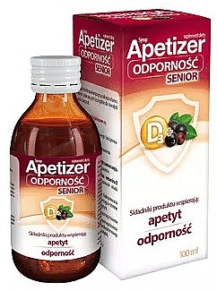 Dietary Supplement Syrup - Aflofarm Apetizer Senior Immunity — photo N5