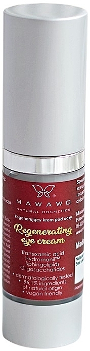 Eye Cream - Mawawo Regenerating Eye Cream — photo N1