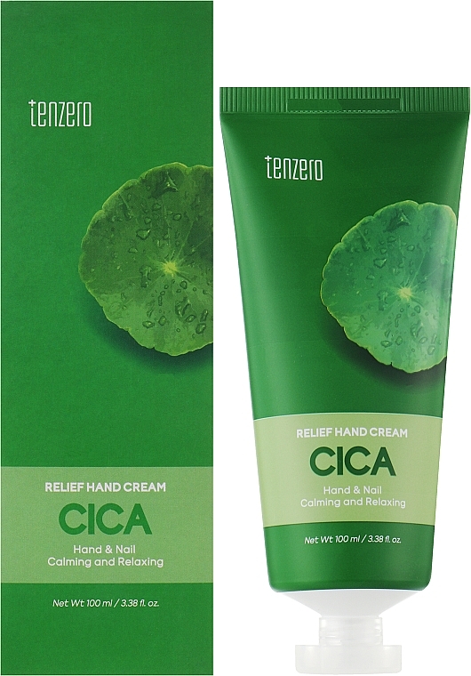 Cica Relief Hand Cream - Tenzero Relief Hand Cream Horse Oil — photo N2