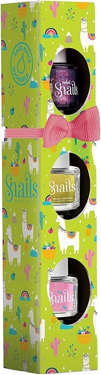 Nail Polish Set - Snails Mini 3 Pack Lama (nail/polish/3x7ml) — photo N1