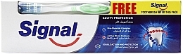 Toothpaste with Toothbrush - Signal Cavity Protection Toothpaste (Toothpaste/100ml + t/brush) — photo N1