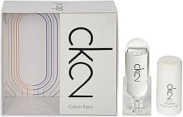 Fragrances, Perfumes, Cosmetics Calvin Klein CK2 - Set (edt/100ml + deo/75g)