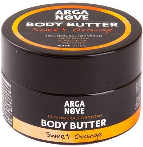 Sweet Orange Body Butter - Arganove Body Butter Sweet Orange — photo N1