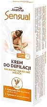 Depilatory Cream for Delicate Areas - Joanna Sensual Cream Oat Milk  — photo N2