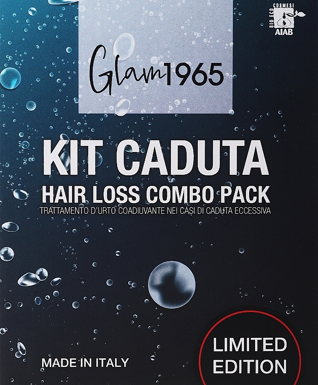 Anti Hair Loss Set - Glam1965 Activa Kit Caduta (sh/250ml + com/100ml) — photo N7