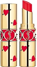 Fragrances, Perfumes, Cosmetics Moisturizing Lipstick - Yves Saint Laurent Rouge Volupté Shine Lipstick Heart & Arrow Limited Edition