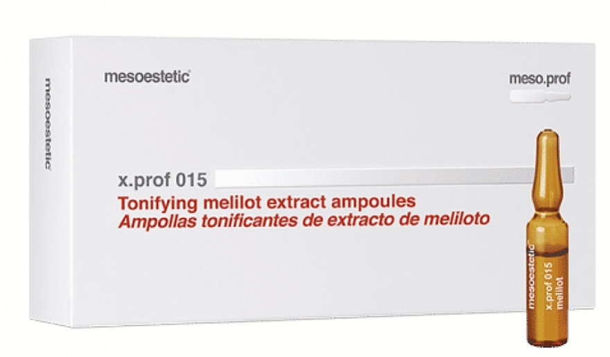 Anti-Cellulite Mesotherapy Treatment - Mesoestetic X.prof 015 Melilit & Rutin Extract — photo N2