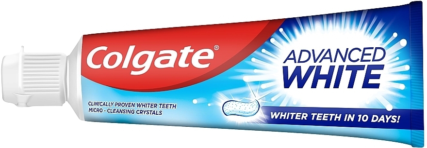 Whiter Teeth in 10 Days Toothpaste - Colgate Advanced White  — photo N3