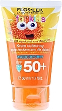 Fragrances, Perfumes, Cosmetics Kids Sunscreen Cream SPF50+ - Floslek Sun Protection Cream For Kids SPF50+