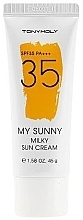 Fragrances, Perfumes, Cosmetics Sunscreen - Tony Moly My Sunny Milky Sun Cream SPF35 PA+++