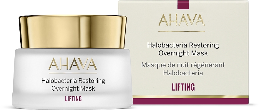 Revitalizing Night Mask - Ahava Halobacteria Restoring Overnight Mask Lifting — photo N2