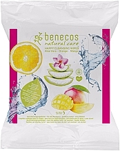 Fragrances, Perfumes, Cosmetics Cleansing Wet Wipes - Benecos Natural Care Happy Cleansing Wipes