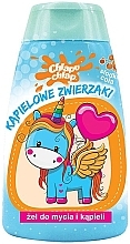 Fragrances, Perfumes, Cosmetics Kids Shower Gel "Bath Animals ", sweet cola - Chlapu Chlap Bath & Shower Gel