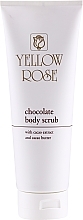 Facial Chocolate Scrub - Yellow Rose Chocolate Body Scrub — photo N4