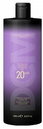 Softening & Protective Oxidizing Emulsion 6% - Lisap Milano 20 Vol — photo N1