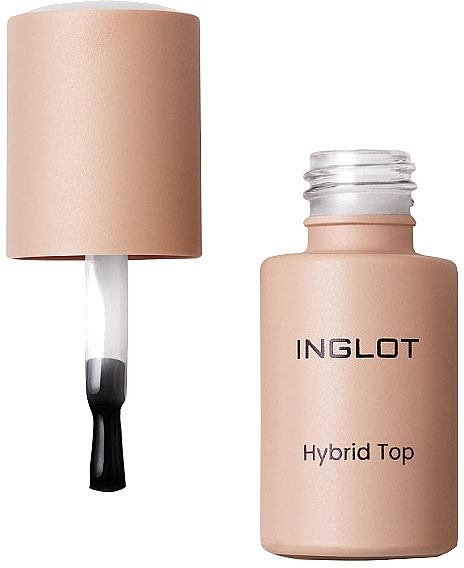 Top Coat - Inglot Hybrid Top — photo N1