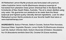 Lemon Myrtle Oil Natural, Refreshing, Plant-Based Soap - Tea Tree Therapy Natural Soap — photo N4