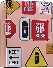 Fragrances, Perfumes, Cosmetics Carolina Herrera 212 Vip Rose - Set (edp/80ml + edp/10ml)