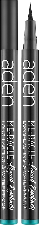 Eyeliner Pen - Aden Cosmetics Me-Racle Liquid Eyeliner — photo N1