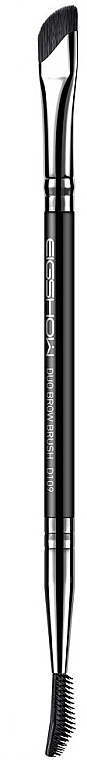 メイクブラシ D109 - Eigshow Beauty Duo Eyebrow Brush — photo N1