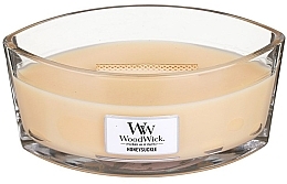 Fragrances, Perfumes, Cosmetics Scented Candle in Glass - WoodWick Ellipse Jar Candle Honeysuckle With Crackling Hearthwick